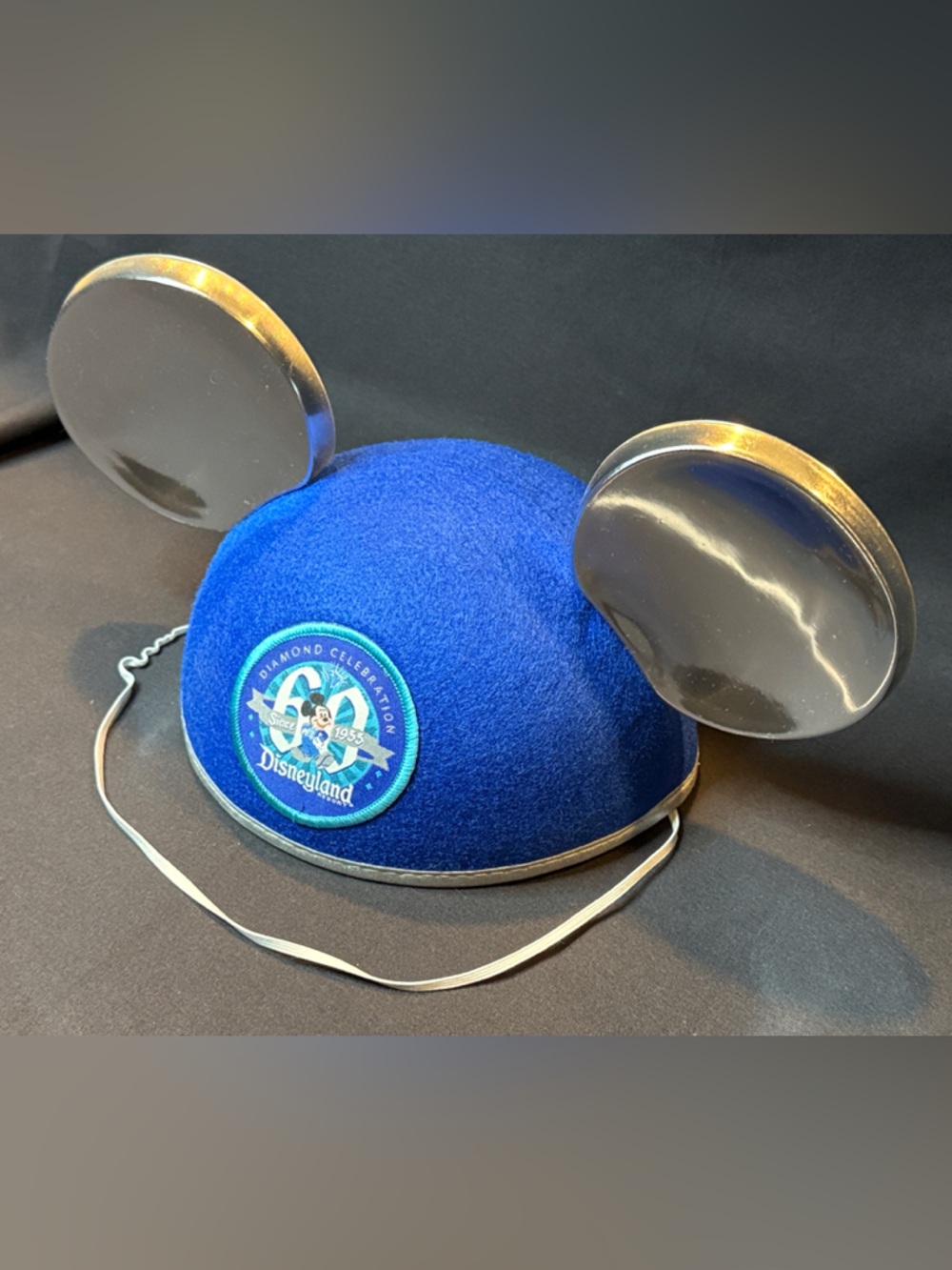 Disney 60th Anniversary Mickey Mouse Hat Adult - Elizabeth Embroidered